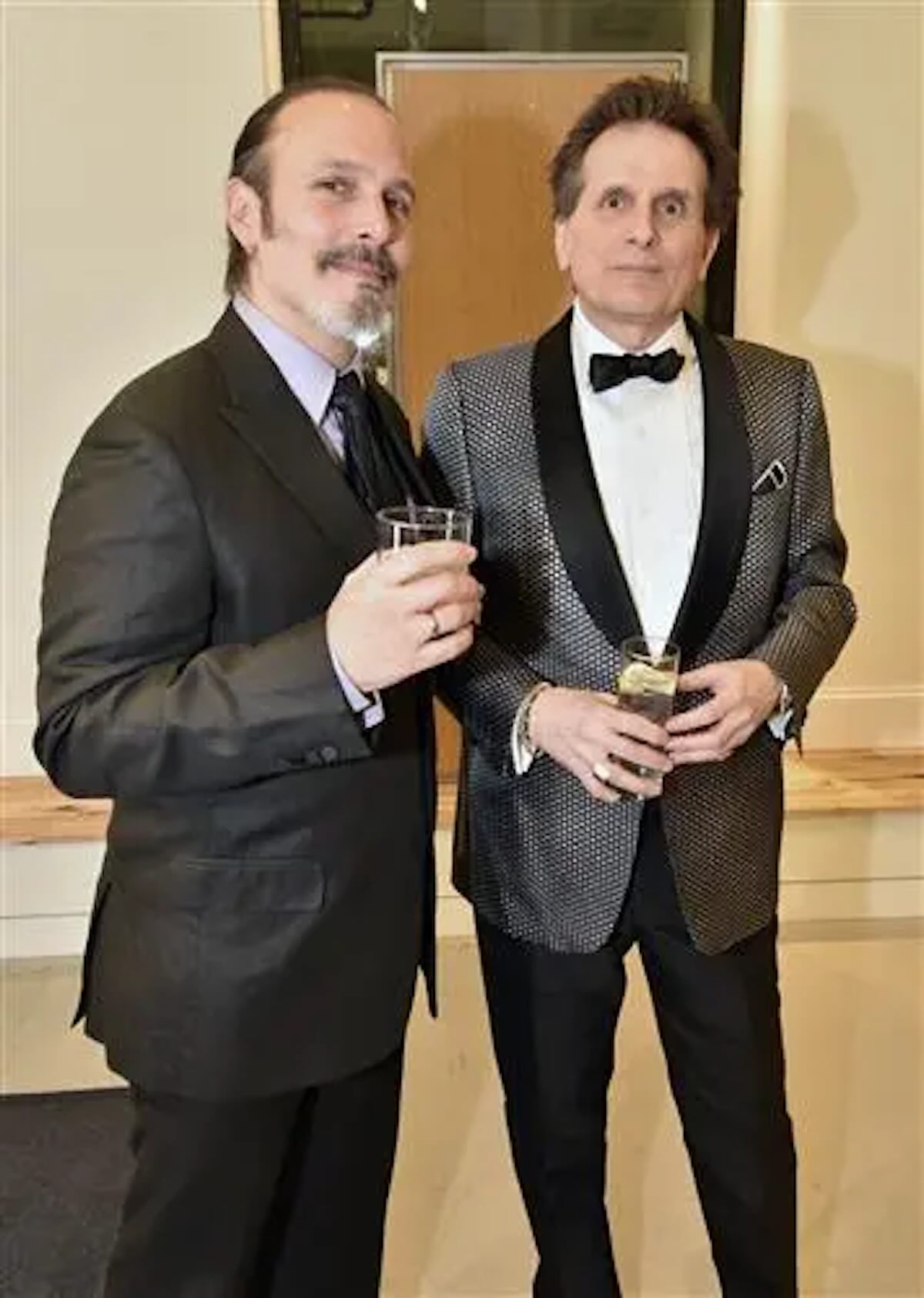 A.D. Amorosi and pharmacy operator Pete Dello Buono in 2017