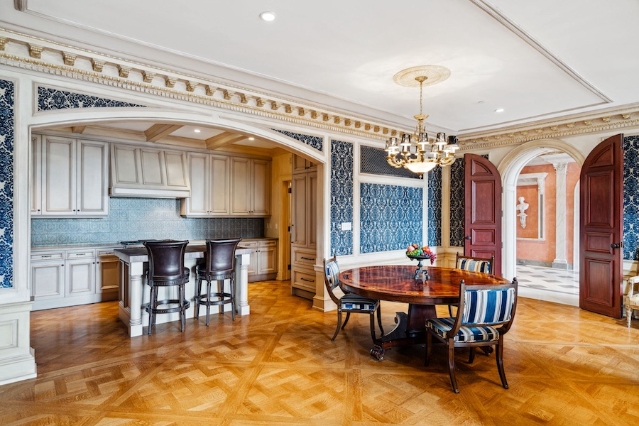 condo for sale old city neoclassical dining room and kitchen