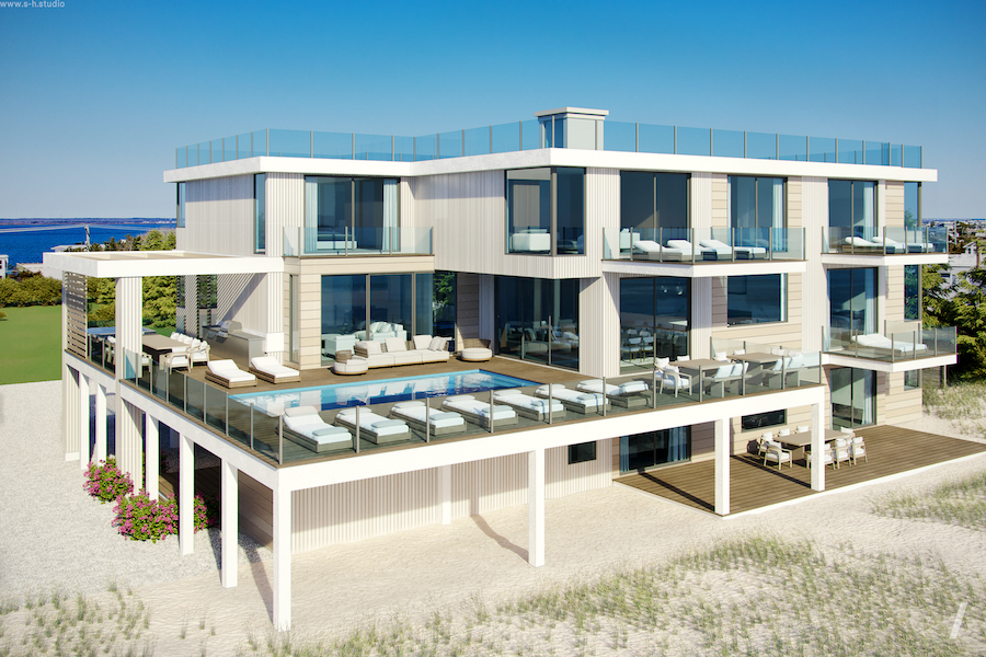 possible future house ocean elevation